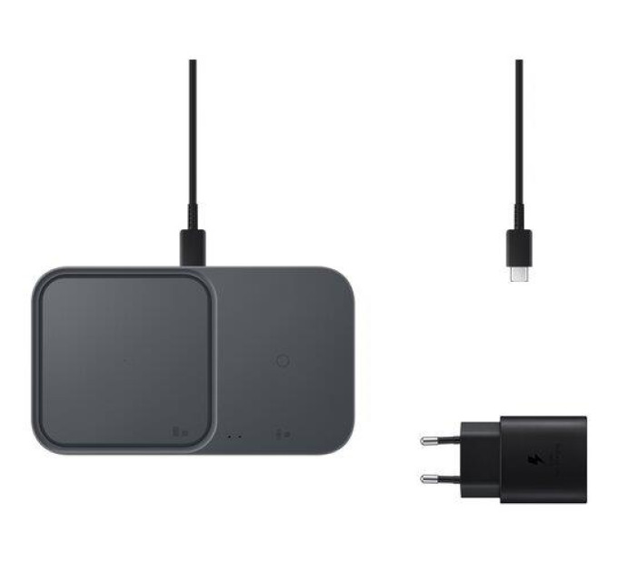 Samsung Зарядний пристрій Samsung Duo 15W with Power Adaptor (EP-P5400TBEGEU)