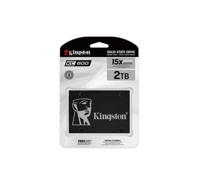 Kingston Накопичувач SSD 2.5" 2TB Kingston (SKC600/2048G)