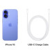 Apple Мобільний телефон Apple iPhone 16 128GB Ultramarine (MYEC3)
