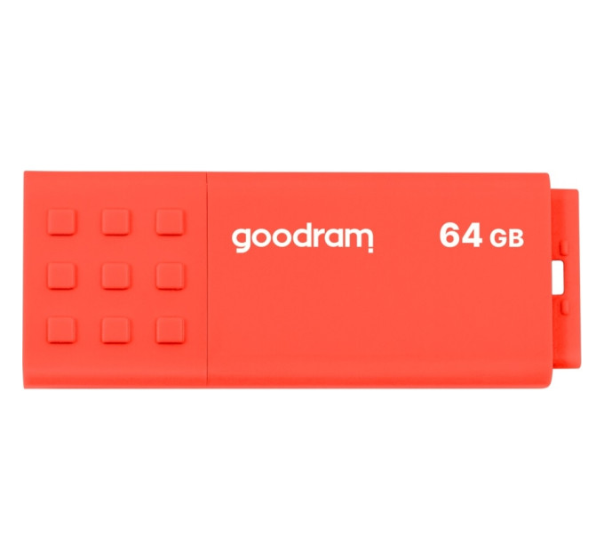 Goodram USB флеш накопичувач Goodram 64GB UME3 Orange USB 3.0 (UME3-0640O0R11)