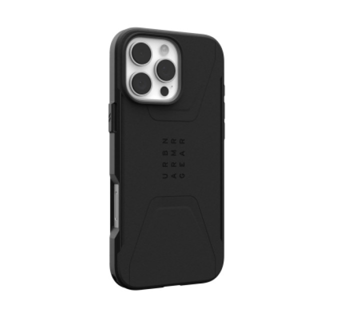 UAG Чохол до мобільного телефона UAG iPhone 16 Pro Max Civilian Magsafe Black (114445114040)