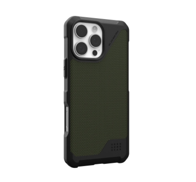 UAG Чохол до мобільного телефона UAG iPhone 16 Pro Max Metropolis LT Magsafe Kevlar Olive (114453113972)