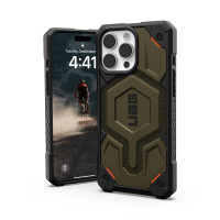 Чохол до мобільного телефона UAG iPhone 16 Pro Max Monarch Pro Magsafe Kevlar Element Green (11445711397B)