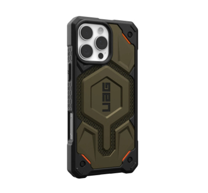 UAG Чохол до мобільного телефона UAG iPhone 16 Pro Max Monarch Pro Magsafe Kevlar Element Green (11445711397B)