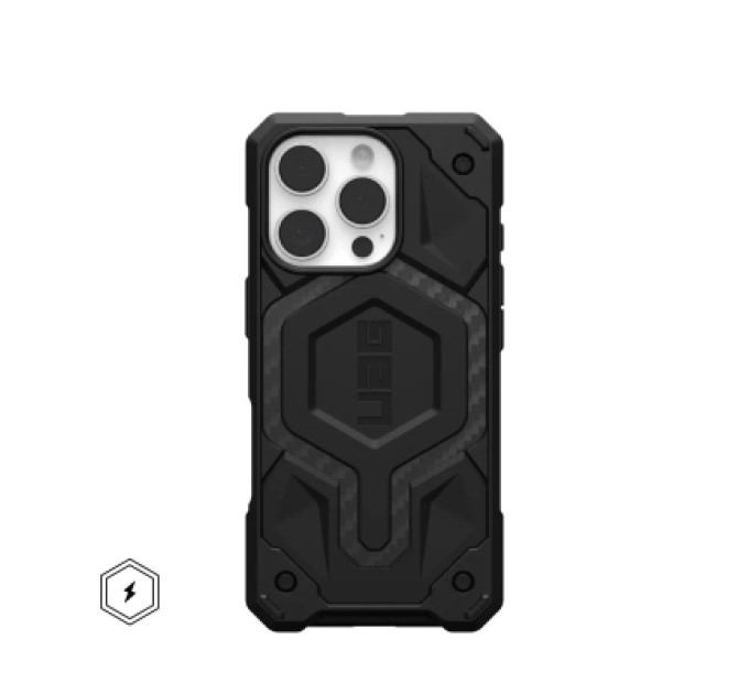 UAG Чохол до мобільного телефона UAG iPhone 16 Pro Monarch Pro Magsafe Carbon Fiber (114456114242)