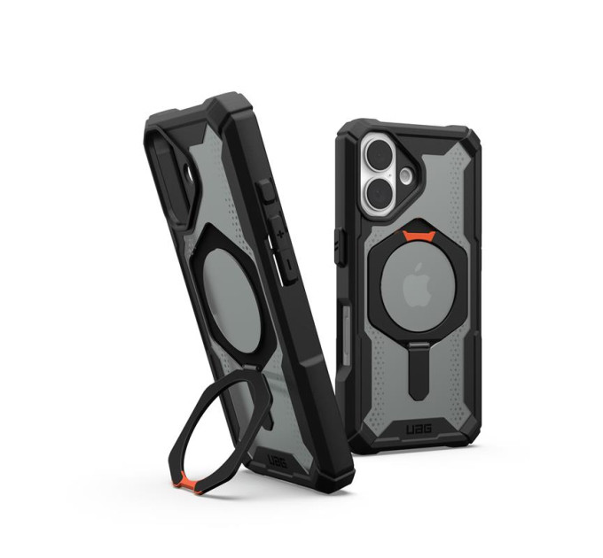 UAG Чохол до мобільного телефона UAG iPhone 16 Plasma XTE MagSafe Black/Orange (114476114097)