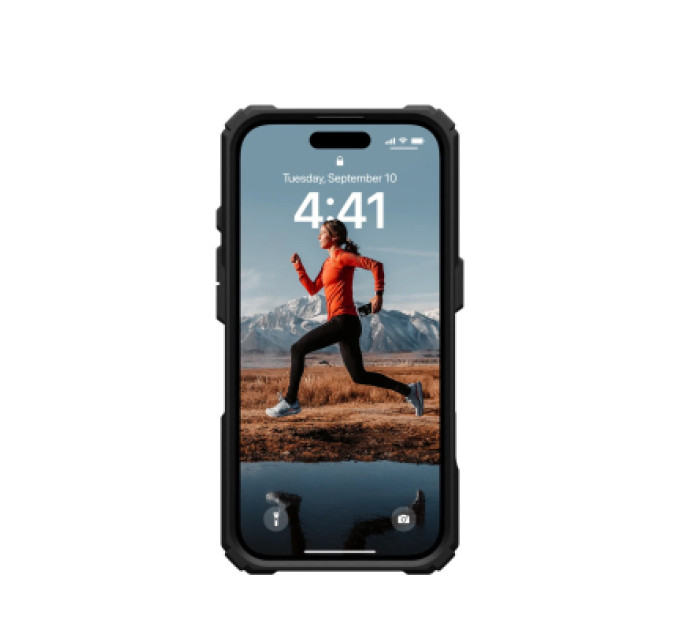 UAG Чохол до мобільного телефона UAG iPhone 16 Plasma XTE MagSafe Black/Orange (114476114097)