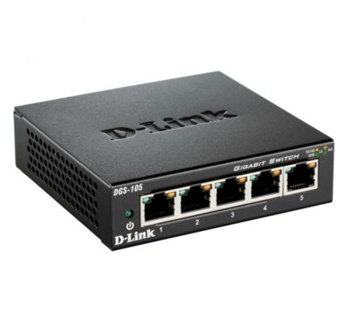 D-Link Комутатор мережевий D-Link DGS-105