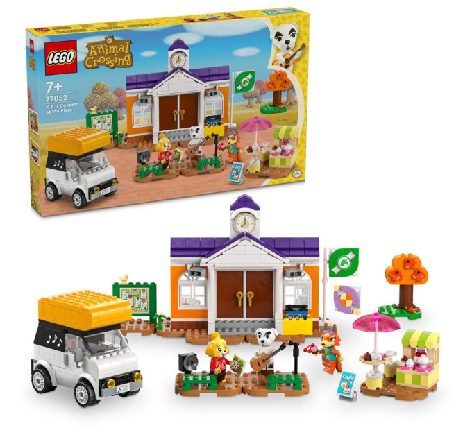 LEGO Конструктор LEGO Animal Crossing Концерт К.К. на площі (77052)