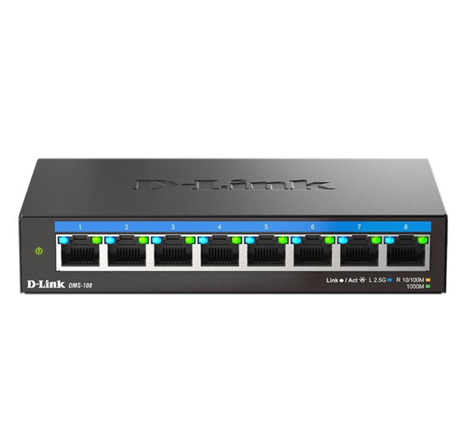 D-Link Комутатор мережевий D-Link DMS-108
