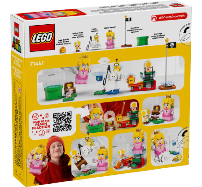 LEGO Конструктор LEGO Super Mario Пригоди з інтерактивною LEGO Піч (71441)