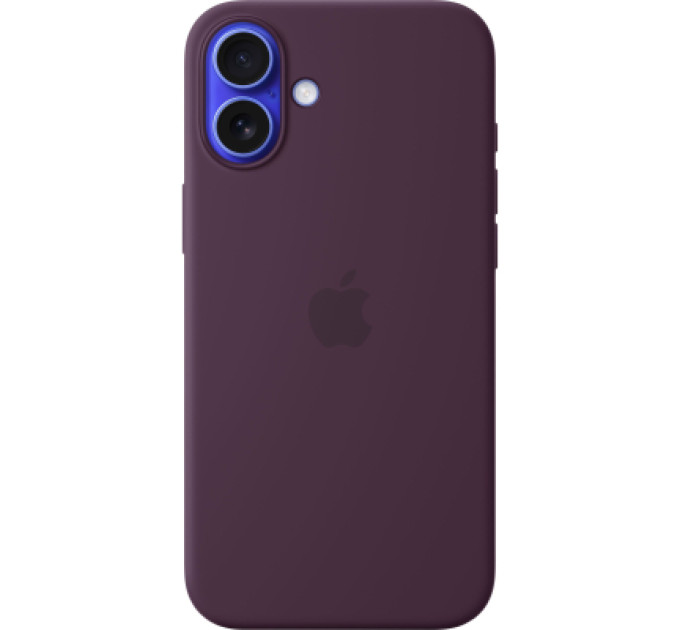 Apple Чохол до мобільного телефона Apple iPhone 16 Plus Silicone Case with MagSafe - Plum (MYYD3ZM/A)