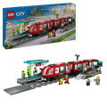 LEGO Конструктор LEGO City Трамвай і вокзал у центрі міста 811 деталей (60423)