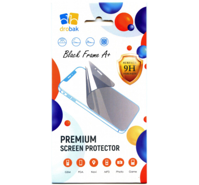 Drobak Скло захисне Drobak Samsung Galaxy A55 5G Black Frame A+ (171756)