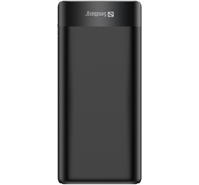 Sandberg Батарея універсальна Sandberg 20000mAh, PD/65W, QC/3.0, Always-ON-Mode, +cable 100W (420-62)