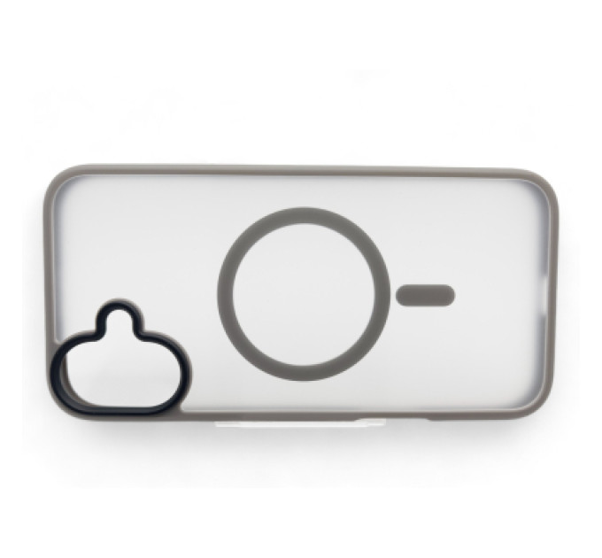 BeCover Чохол до мобільного телефона BeCover Metal Buttons Case (MagSafe) для Apple iPhone 16 Plus Gray (712095)