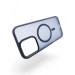 BeCover Чохол до мобільного телефона BeCover Metal Buttons Case (MagSafe) для Apple iPhone 16 Pro Max Blue (712100)