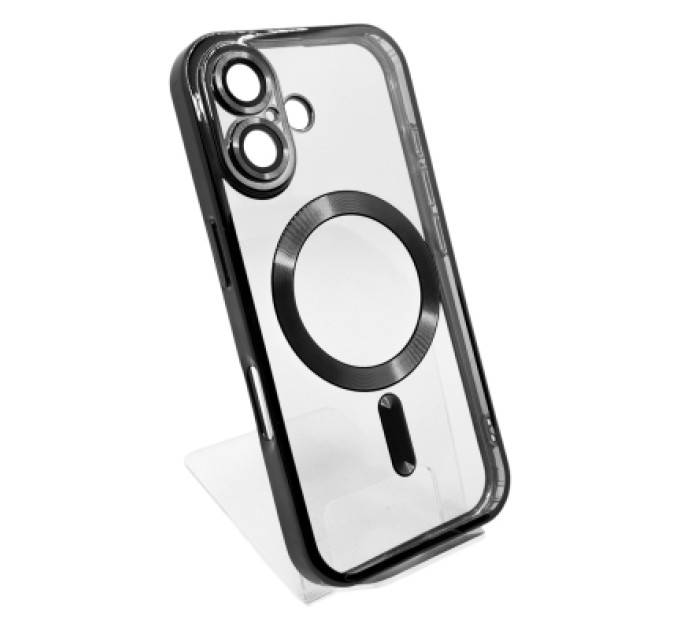 BeCover Чохол до мобільного телефона BeCover TPU Chrome Case (MagSafe) для Apple iPhone 16 Plus Black (712075)