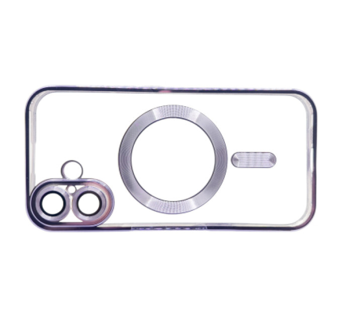 BeCover Чохол до мобільного телефона BeCover TPU Chrome Case (MagSafe) для Apple iPhone 16 Plus Purple (712079)