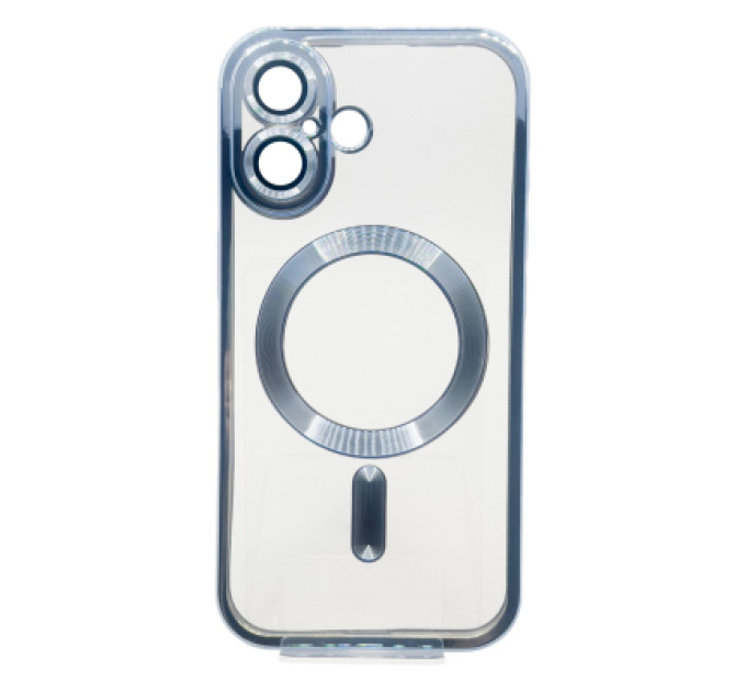 BeCover Чохол до мобільного телефона BeCover TPU Chrome Case (MagSafe) для Apple iPhone 16 Plus Sierra Blue (712077)