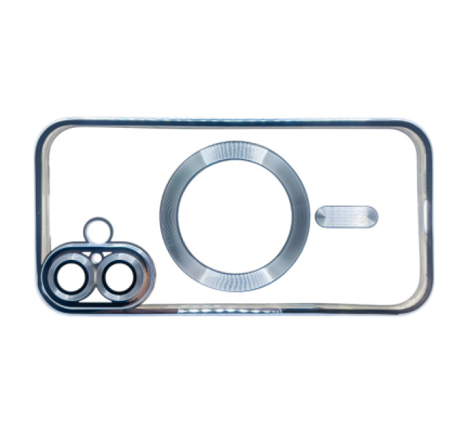BeCover Чохол до мобільного телефона BeCover TPU Chrome Case (MagSafe) для Apple iPhone 16 Plus Sierra Blue (712077)