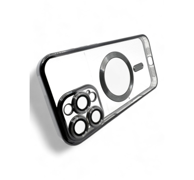 BeCover Чохол до мобільного телефона BeCover TPU Chrome Case (MagSafe) для Apple iPhone 16 Pro Max Black (712085)