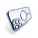 BeCover Чохол до мобільного телефона BeCover TPU Chrome Case (MagSafe) для Apple iPhone 16 Pro Max Sierra Blue (712087)