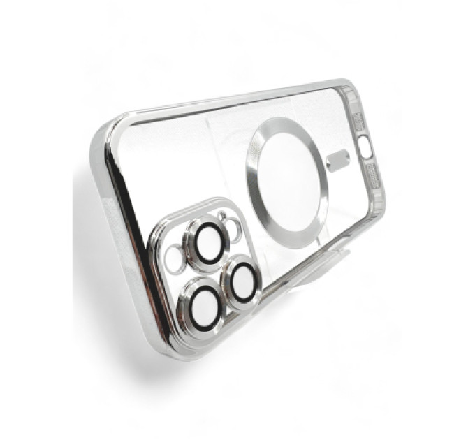 BeCover Чохол до мобільного телефона BeCover TPU Chrome Case (MagSafe) для Apple iPhone 16 Pro Max Silver (712088)