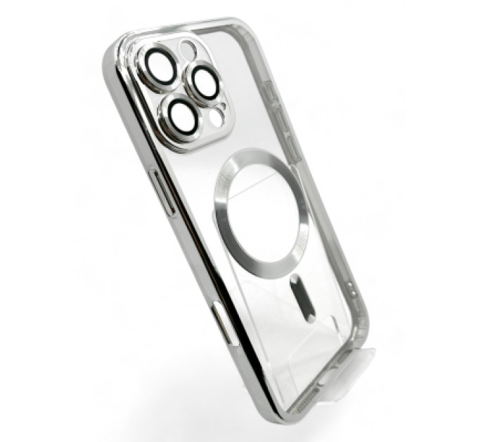 BeCover Чохол до мобільного телефона BeCover TPU Chrome Case (MagSafe) для Apple iPhone 16 Pro Max Silver (712088)