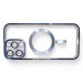 BeCover Чохол до мобільного телефона BeCover TPU Chrome Case (MagSafe) для Apple iPhone 16 Pro Sierra Blue (712082)