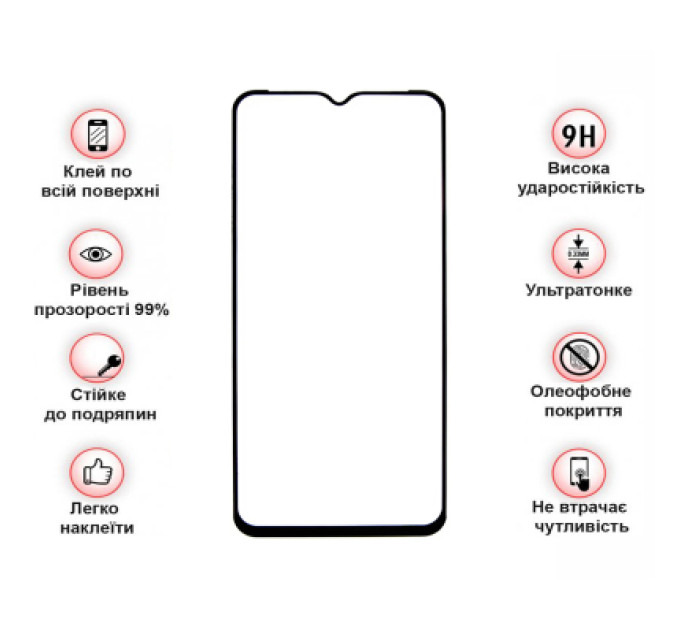 BeCover Скло захисне BeCover Ulefone Armor 21 Black (712133)