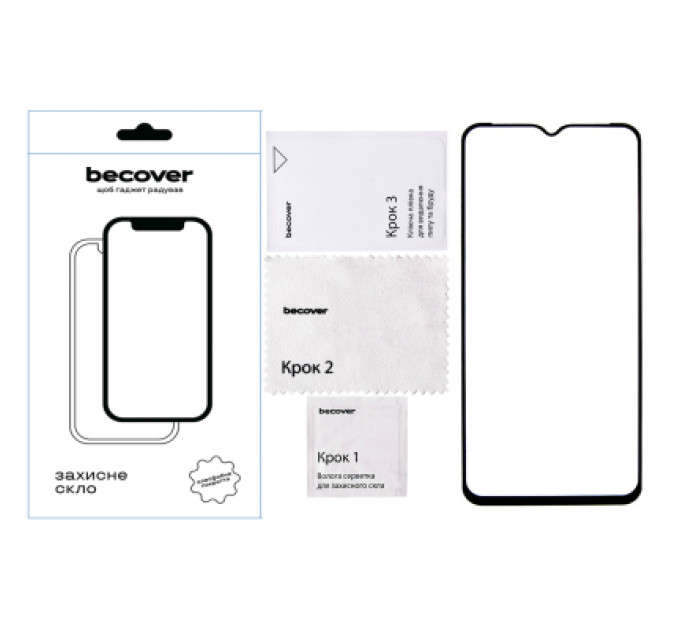BeCover Скло захисне BeCover Ulefone Armor 21 Black (712133)