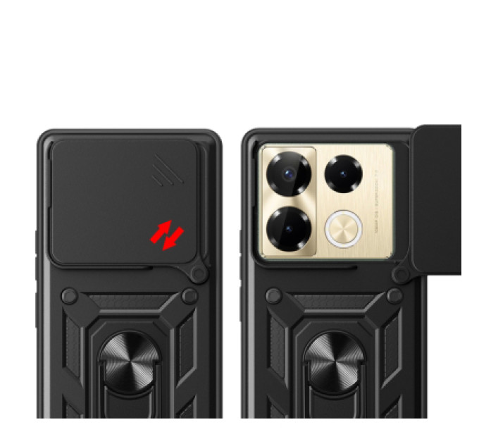 BeCover Чохол до мобільного телефона BeCover Military Infinix Note 40 Pro (X6851) Black (712160)
