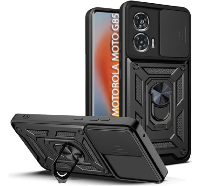 BeCover Чохол до мобільного телефона BeCover Military Motorola Moto G85 Black (712163)