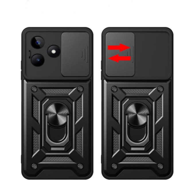 BeCover Чохол до мобільного телефона BeCover Military Realme C63 Black (712178)