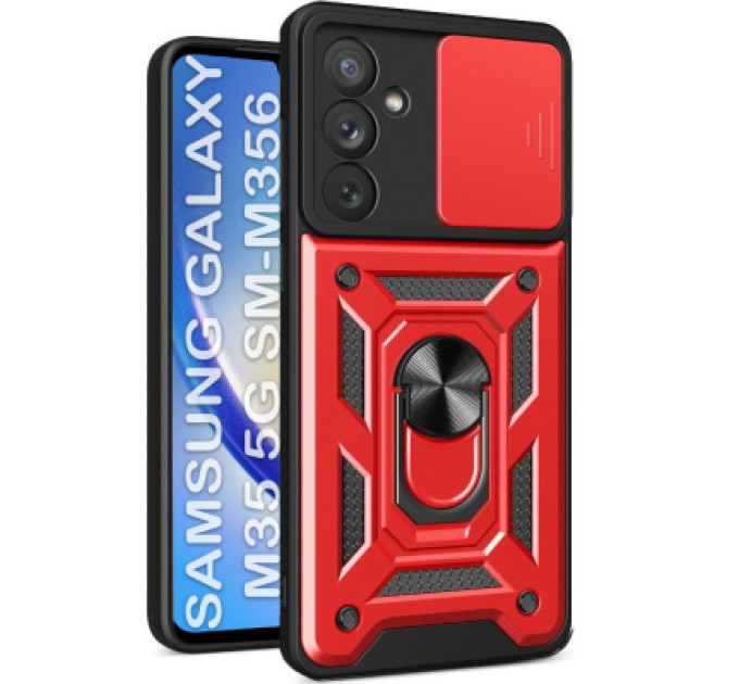 BeCover Чохол до мобільного телефона BeCover Military Samsung Galaxy M35 5G SM-M356 Red (711544)