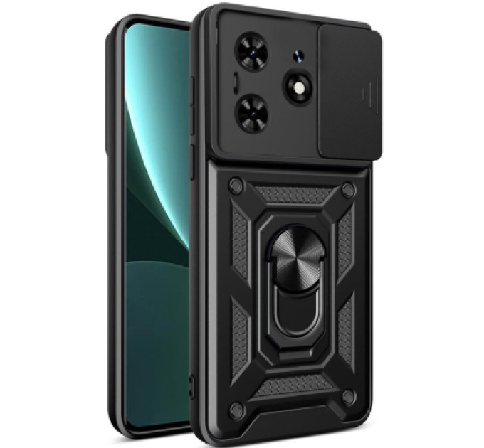 BeCover Чохол до мобільного телефона BeCover Military Tecno Spark 20 (KJ5n) Black (712168)
