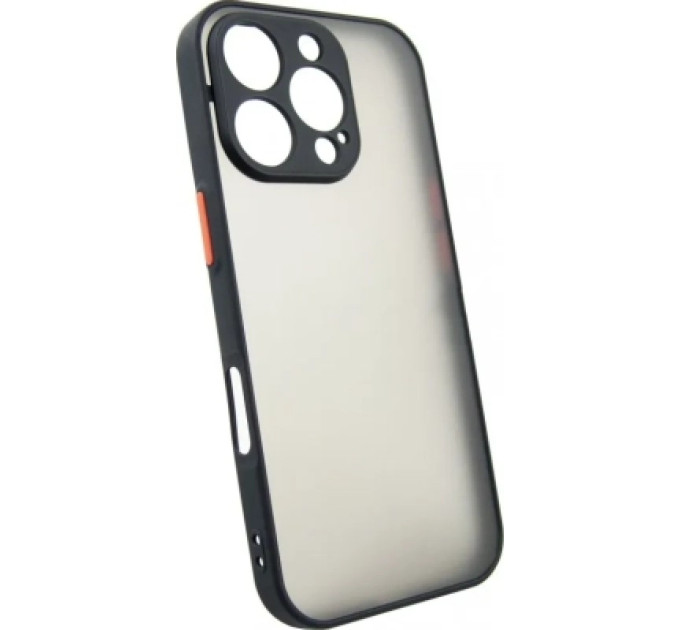 Dengos Чохол до мобільного телефона Dengos Matte iPhone 16 Pro (black) (DG-TPU-MATT-150)