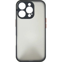 Чохол до мобільного телефона Dengos Matte iPhone 16 Pro Max (black) (DG-TPU-MATT-151)