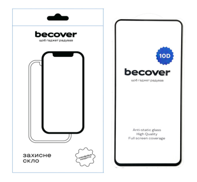 BeCover Скло захисне BeCover Samsung Galaxy A06 SM-A065 10D Black (712335)