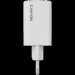 Canyon Зарядний пристрій Canyon CU65ACC GaN 65W 2xPD 1xQC EU White (CNS-CUW65ACC)