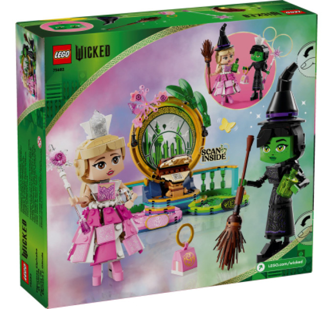 LEGO Конструктор LEGO Wicked Фігурки Ельфаби й Ґлінди 558 деталей (75682)