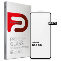 Скло захисне Armorstandart Pro Motorola G55 5G Black (ARM81170)