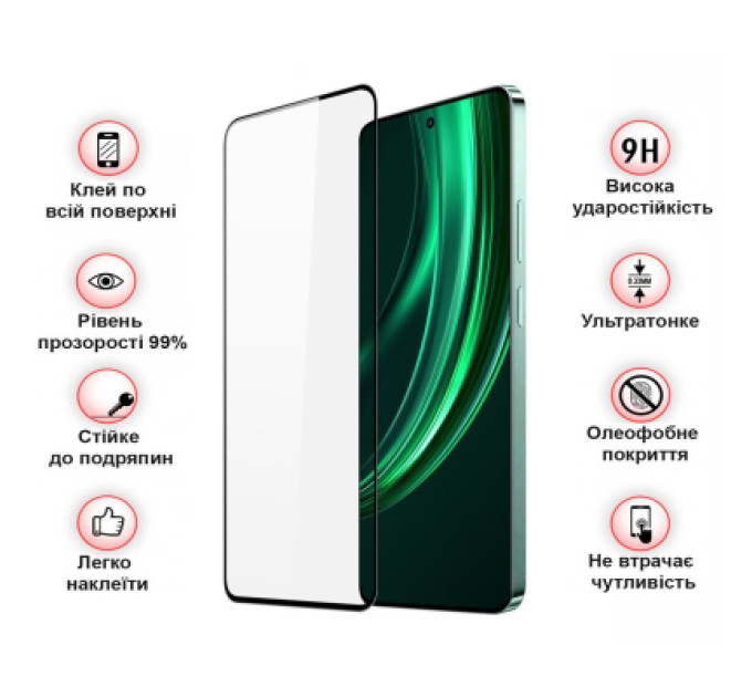 BeCover Скло захисне BeCover Realme 13 5G Black (712501)