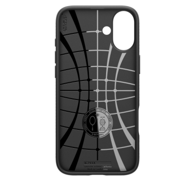 Spigen Чохол до мобільного телефона Spigen iPhone 16 Plus Liquid Air Matte Black (ACS08066)