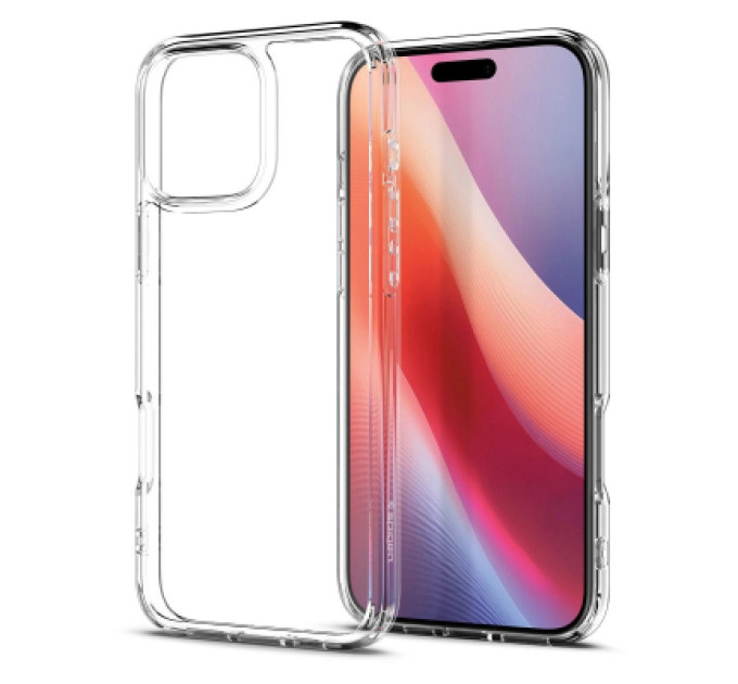 Spigen Чохол до мобільного телефона Spigen iPhone 16 Pro Ultra Hybrid Crystal Clear (ACS08121)