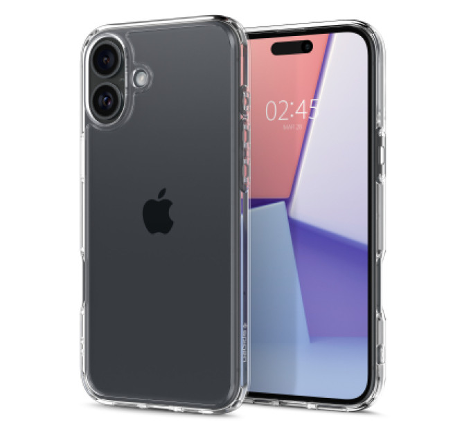 Spigen Чохол до мобільного телефона Spigen iPhone 16 Ultra Hybrid Crystal Clear (ACS08197)