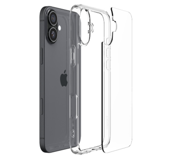 Spigen Чохол до мобільного телефона Spigen iPhone 16 Ultra Hybrid Crystal Clear (ACS08197)