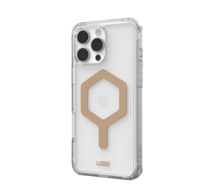 UAG Чохол до мобільного телефона UAG iPhone 16 Pro Max Plyo Magsafe Ice/Gold (114481114381)