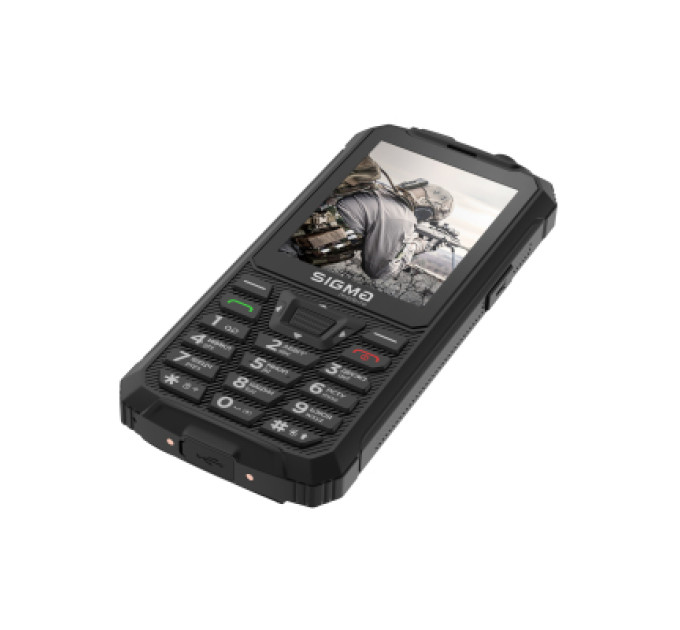 Sigma Мобільний телефон Sigma X-treme PR68 Type-C Black (4827798122419)